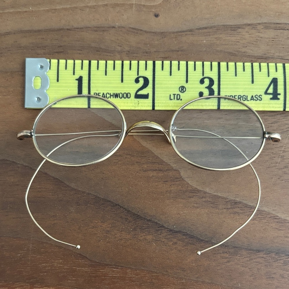 Gold Wire Frame Glasses
